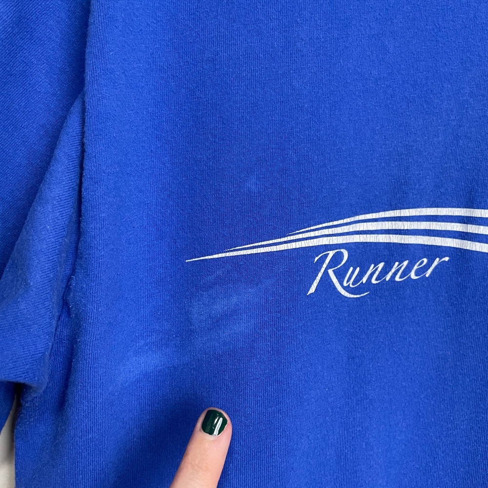 Santa Cruz Wharf to Wharf Race 2012 Running Graphic Shirt Crew Neck Short Sleeve - Picture 4 of 7